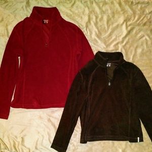 2 Columbia Fleece Sweaters